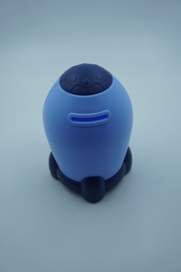 AG-MB-02-B Rocket shape piggy bank with coded lock ( Blue colour)