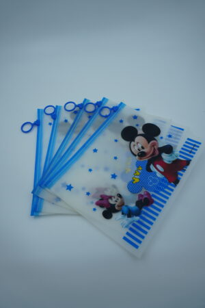 Cartoon character zip  pencil pouch for Boys