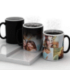 Personalised Photo Magic Mug – Plain Handle