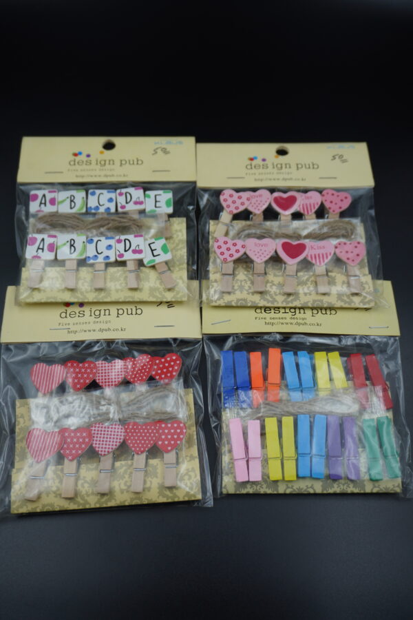 Wooden Clips