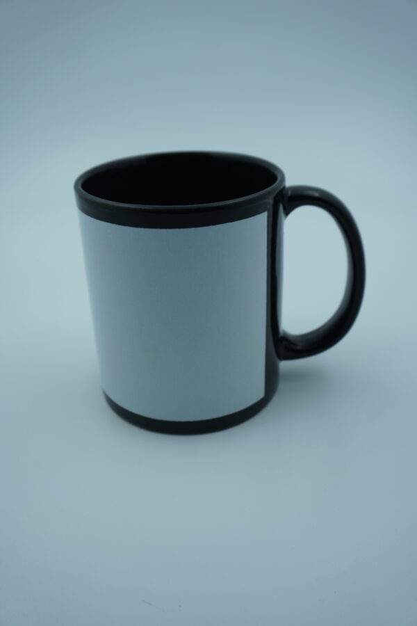Black Patch Mug Personalised