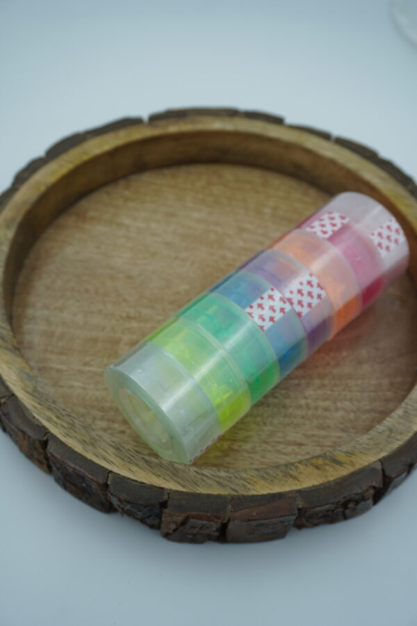 crystal clear adhesive tapes
