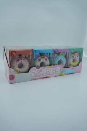 Cute Animal Donut Erasers