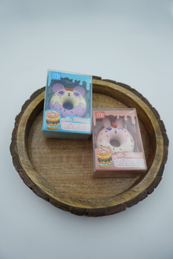 AG-E-01-B Cute Animal Donut Erasers