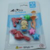 Cartoon Instrument & Star Eraser Set