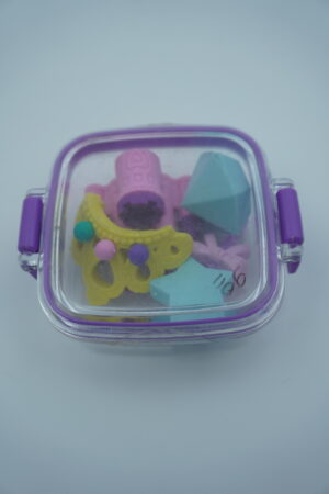 Fashion-Themed Eraser Set for Girls