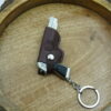 Gun-Shaped Keychain