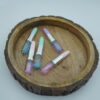 Lipstick Shaped Pen with Floating Sequins