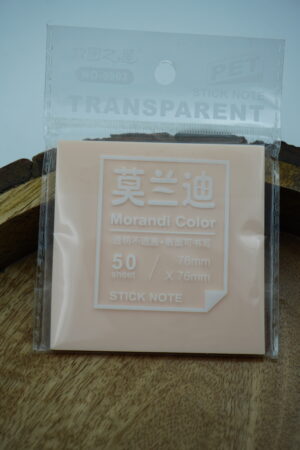 Transparent Sticky Notes / Memo Pad