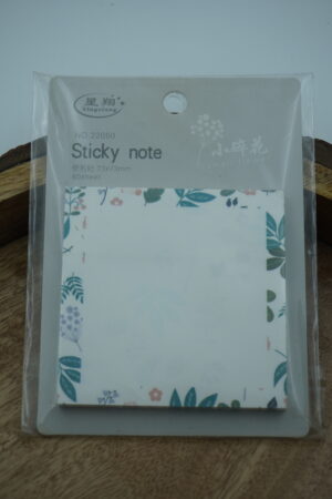 Floral Sticky Notes / Memo Pad