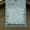 Floral Sticky Notes / Memo Pad