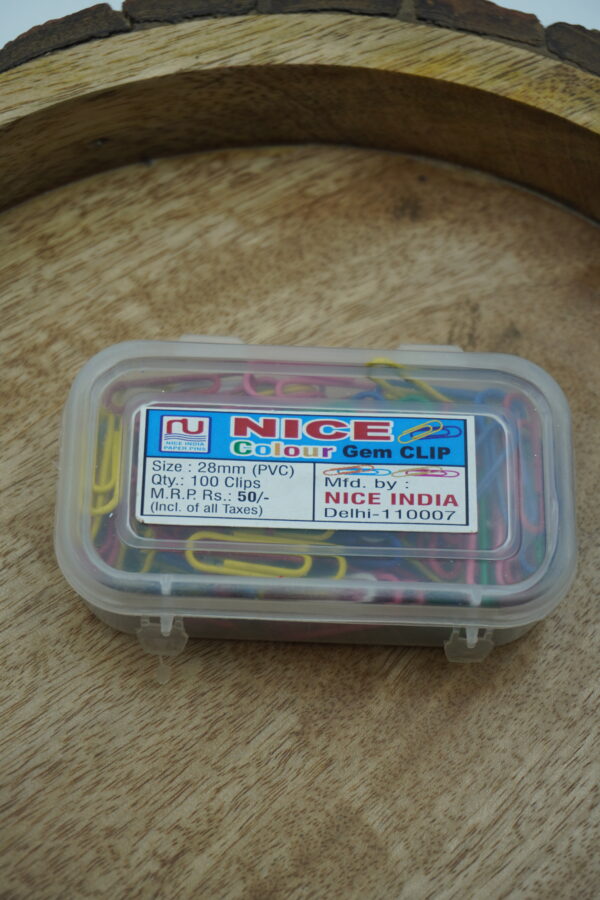 Multi-Color Paper Clips Set